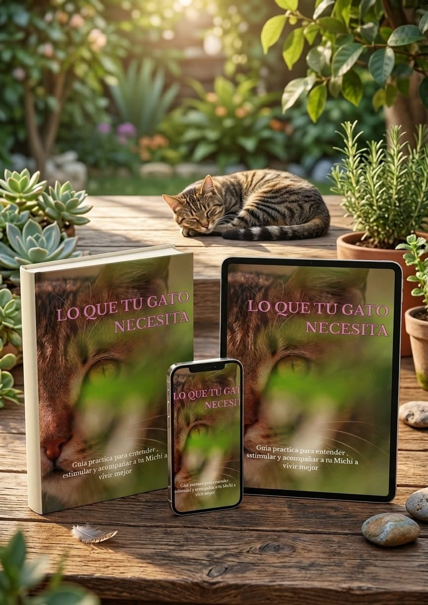Ebook Lo que tu gato necesita + 2 bonus de regalo